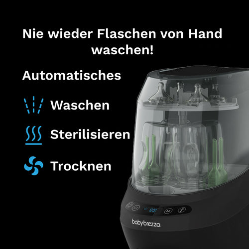 Bottle Washer Pro: Babyflaschenreiniger zum Waschen, Sterilisieren & Trocknen - product thumbnail