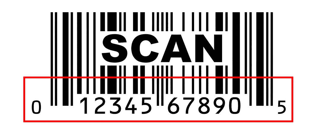 Scanne den EAN-Code