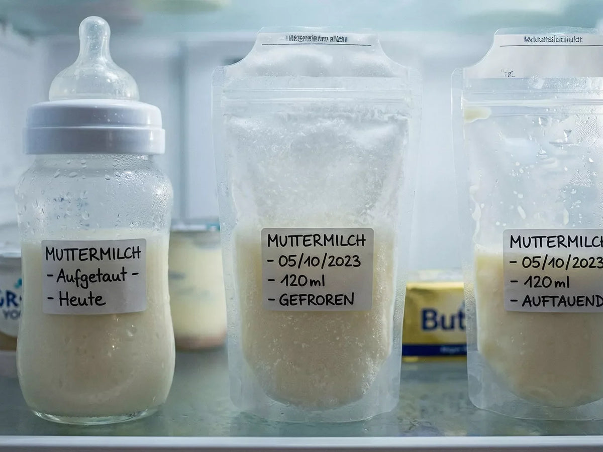 Muttermilch auftauen ohne Bakterienbildung: So funktioniert es richtig