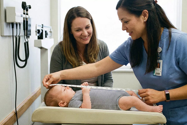 Entwicklung Baby: Größe und Gewicht im Überblick