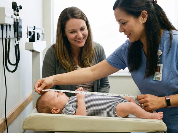 Entwicklung Baby: Größe und Gewicht im Überblick