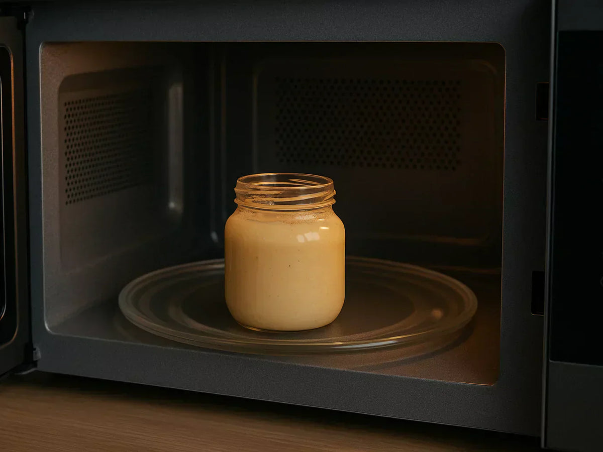 Babybrei in der Mikrowelle erwärmen: Ist das eine gute Idee?