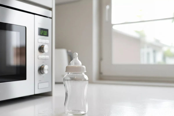 Babyflaschen sterilisieren in der Mikrowelle: Gute Idee?