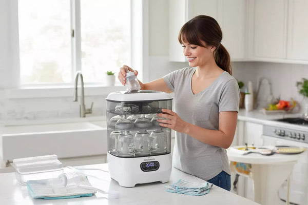 Babyflaschen sterilisieren: 5 Methoden im Vergleich