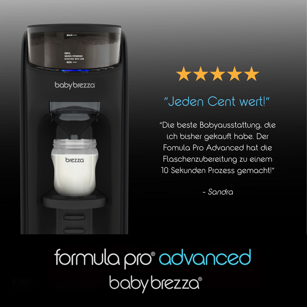 Baby Brezza Formula Pro Advanced schwarz Vorteils Set: inkl. zusätzlichem Milchpulvertrichterset - product thumbnail