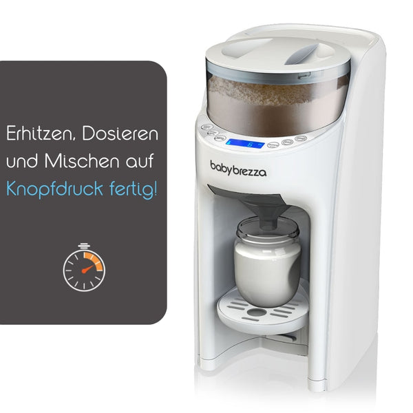 Baby Brezza - Formula Pro Advanced - Automatic Bottle Maker - Dispenses and  mixes hot water and milk powder at the touch of a button, black :  Amazon.de: Baby Products