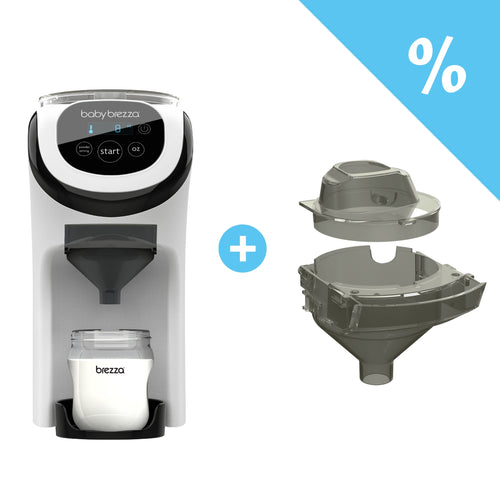 Baby Brezza Sparbundle: Formula Pro Mini inkl. zusätzlichem Milchpulvertrichter - product thumbnail