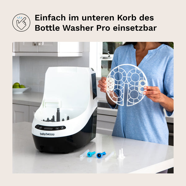 Bundle: Bottle Washer Pro + Strohhalm-Einsatz - product thumbnail