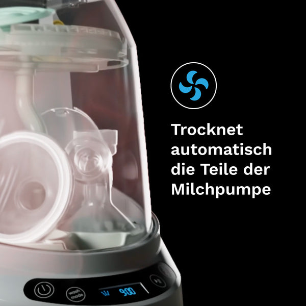 Baby Brezza Breast Pump Rack: Einsatz für Milchpumpen zur effizienten Reinigung von Milchpumpenteilen - product thumbnail