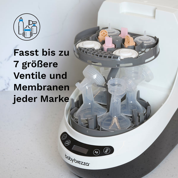 babynahrung selber machen aufbewahrung Baby Brezza Breast Pump Rack: praktisches Brustpumpengestell für die h