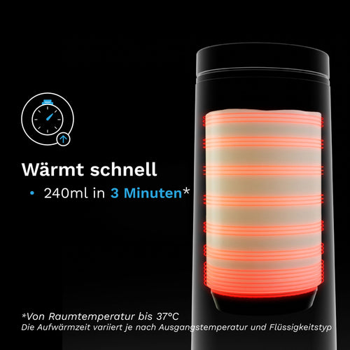 Superfast Portable Bottle Warmer: Tragbarer Flaschenwärmer für Muttermilch & Wasser - product thumbnail