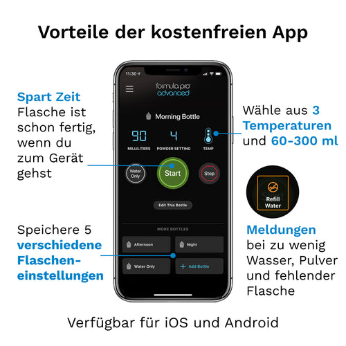 Baby Brezza Sparbundle: Formula Pro Advanced WiFi inkl. zusätzlichem Milchpulvertrichter - product thumbnail