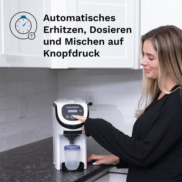 Baby Brezza Sparbundle: Formula Pro Mini inkl. zusätzlichem Sockel für größere Flaschen - product thumbnail