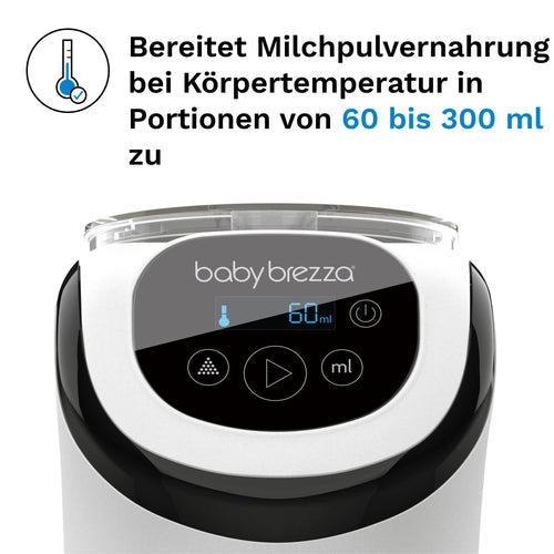Baby Brezza Sparbundle: Formula Pro Mini inkl. zusätzlichem Sockel für größere Flaschen - product thumbnail