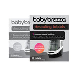 Das Bild zeigt zwei Packungen Babybrezza.de Entkalkungstabletten für den Bottle Washer Pro – 40 Stück. Jede Packung enthält einzeln verpackte Tabletten zur Entfernung von Mineralablagerungen. Dies verlängert die Lebensdauer Ihres Geräts und bietet Komfort und Frische bei jeder Verwendung. - product thumbnail