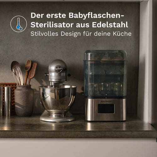 SuperQuick 10-min Sterilizer Dryer: Automatischer Babyflaschen Sterilisator - product thumbnail