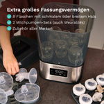 SuperQuick 10-min Sterilizer Dryer: Automatischer Babyflaschen Sterilisator - product thumbnail