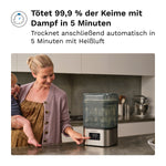 SuperQuick 10-min Sterilizer Dryer: Automatischer Babyflaschen Sterilisator - product thumbnail
