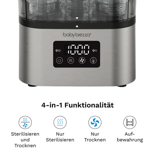 SuperQuick 10-min Sterilizer Dryer: Automatischer Babyflaschen Sterilisator - product thumbnail