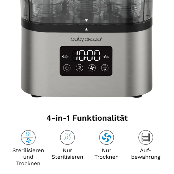 SuperQuick 10-min Sterilizer Dryer: Automatischer Babyflaschen Sterilisator - product thumbnail