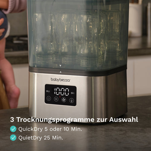 SuperQuick 10-min Sterilizer Dryer: Automatischer Babyflaschen Sterilisator - product thumbnail