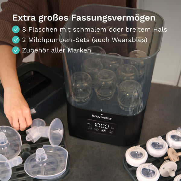 SuperQuick 10-min Sterilizer Dryer: Automatischer Babyflaschen Sterilisator - product thumbnail