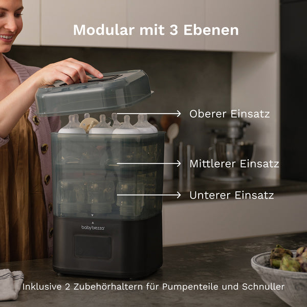 SuperQuick 10-min Sterilizer Dryer: Automatischer Babyflaschen Sterilisator - product thumbnail