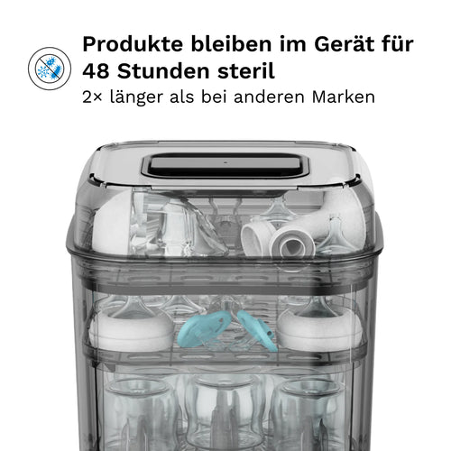 SuperQuick 10-min Sterilizer Dryer: Automatischer Babyflaschen Sterilisator - product thumbnail