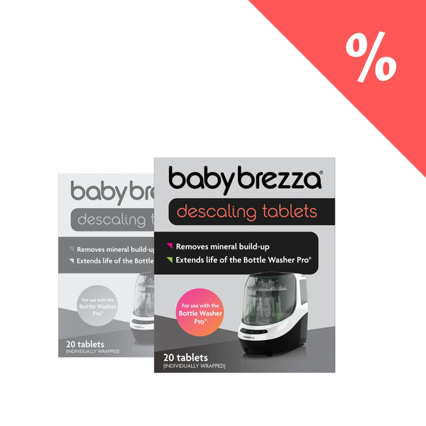 Baby Brezza Bottle Washer Pro Entkalkungstabletten – 2er Pack (40 Stück) - product thumbnail
