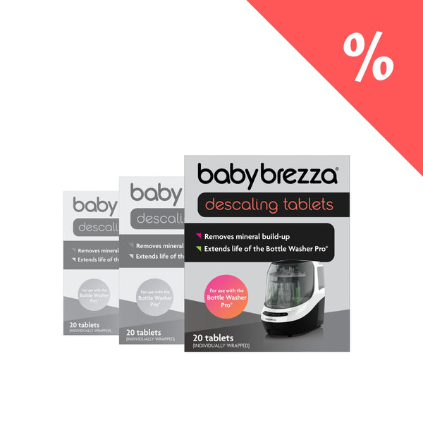Baby Brezza Bottle Washer Pro,  Entkalkungstabletten Vorteils-Set. 60 Stück - product thumbnail